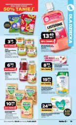 Gazetka promocyjna Netto - Gazetka - ważna od 05.02 do 05.02.2025 - strona 5 - produkty: HiPP, Warzywa, Sok, Por, Listerine, Pampers, BoboVita, Pasta do zębów, Lacalut, Płyn do płukania, Chusteczki, Dzieci, Owoce, Hipp Bio