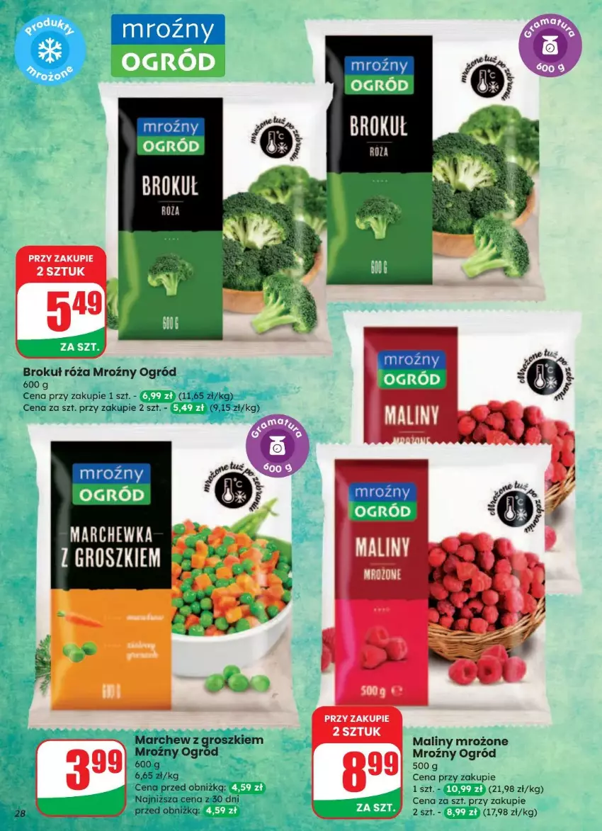 Gazetka promocyjna Dino - ważna 20.08 do 26.08.2025 - strona 20 - produkty: Maliny, Ogród, Róża
