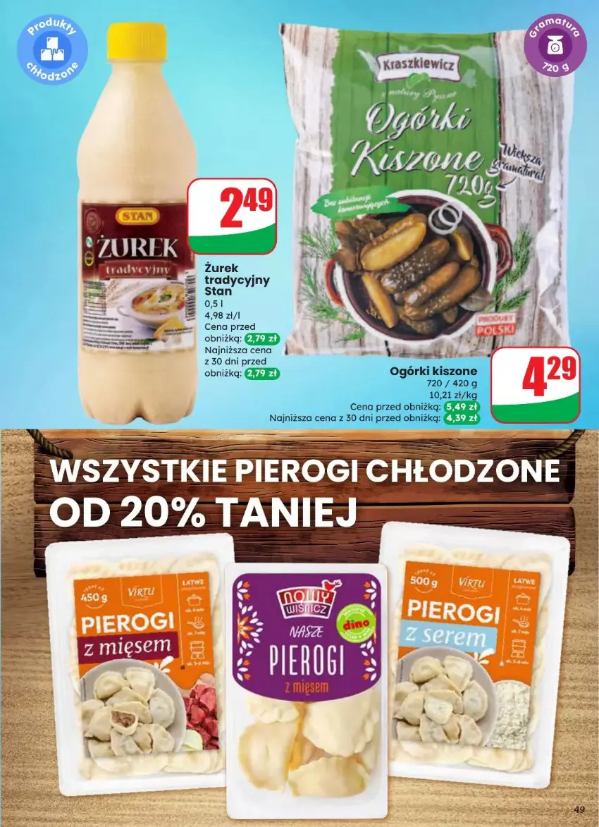 Gazetka promocyjna Dino - ważna 20.08 do 26.08.2025 - strona 43 - produkty: Pierogi