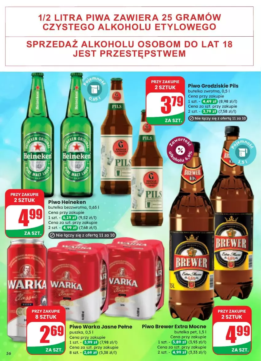 Gazetka promocyjna Dino - ważna 20.08 do 26.08.2025 - strona 51 - produkty: Gra, Heineken, Piwa, Piwo, Warka
