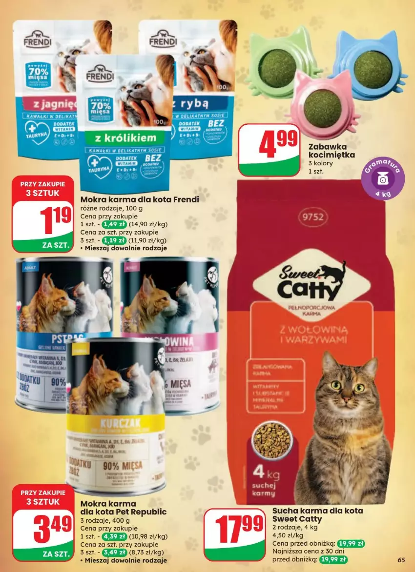 Gazetka promocyjna Dino - ważna 20.08 do 26.08.2025 - strona 61 - produkty: Kawa, Koc, Mokra karma, Sos, Sucha karma