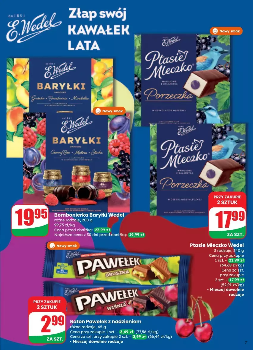 Gazetka promocyjna Dino - ważna 20.08 do 26.08.2025 - strona 66 - produkty: Baryłki, Baton, Mleczko, Ptasie mleczko