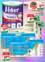 Gazetka promocyjna Dino - Gazetka - ważna od 26.08 do 26.08.2025 - strona 67 - produkty: Papier, Bell, Tampony, Papier toaletowy, Velvet, Szynka, Ręcznik, Maszynka, Bella, Maszynka do golenia