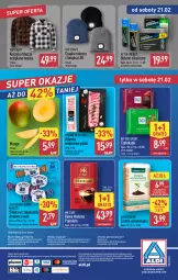 Gazetka promocyjna Aldi - Oferta weekendowa - Gazetka - ważna od 21.02 do 21.02.2026 - strona 12 - produkty: Top, Por, Gra, Jutrzenka, Mięsne specjały, Kawa mielona, Kawa, Kosz, O nas, Czapka, Koszula, LANA, Baterie alkaliczne, Sport, Czekolada, Biuro, Ritter Sport, Mango