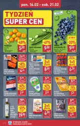 Gazetka promocyjna Aldi - Oferta weekendowa - Gazetka - ważna od 21.02 do 21.02.2026 - strona 4 - produkty: Mandarynki, Krakus, Ser, Por, Gin, Gra, Twaróg, Złoty Mazur, Piątnica, Golden Seafood, Szynka, Tarczyński, Sport, Mąka, Twaróg półtłusty, Tuńczyk, Basia, Oliwa z oliwek, Kabanos, Olej, Mąka tortowa, Oliwa