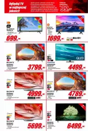 Gazetka promocyjna Media Markt - Gazetka Media Markt - Gazetka - ważna od 12.10 do 12.10.2021 - strona 4 - produkty: Sati, Sony, Samsung, Telewizor, Fa