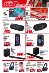 Gazetka promocyjna Media Markt - Gazetka Media Markt - Gazetka - ważna od 12.10 do 12.10.2021 - strona 5 - produkty: Por, Pur, Słuchawki, Głośnik, Sony, Soundbar, Głośnik bluetooth, Procesor, Samsung, Telewizor