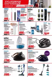 Gazetka promocyjna Media Markt - Gazetka Media Markt - Gazetka - ważna od 12.10 do 12.10.2021 - strona 9 - produkty: Odkurzacz, Top, Ser, Philips, Odkurzacze, Odkurzacz bezprzewodowy, Końcówki do szczoteczk, Szczoteczka soniczna, Tefal, Optima, Kamera, Moda, Bateria, Generator pary, Szczoteczka, Fa