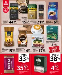 Gazetka promocyjna Selgros - Oferta spożywcza - Gazetka - ważna od 02.03 do 02.03.2022 - strona 16 - produkty: Tchibo, Earl Grey, Nescafé, Kawa rozpuszczalna, Kawa ziarnista, Kawa mielona, Kawa, Dilmah, Prima, Tchibo Family, Davidoff, Jacobs, Tassimo, Herbata, Fa