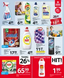 Gazetka promocyjna Selgros - Oferta spożywcza - Gazetka - ważna od 02.03 do 02.03.2022 - strona 25 - produkty: Domestos, Mr. Proper, Cif, Zawieszka do wc, Bref, Mleczko, Somat, Tytan, Fairy, Sidolux, Fa