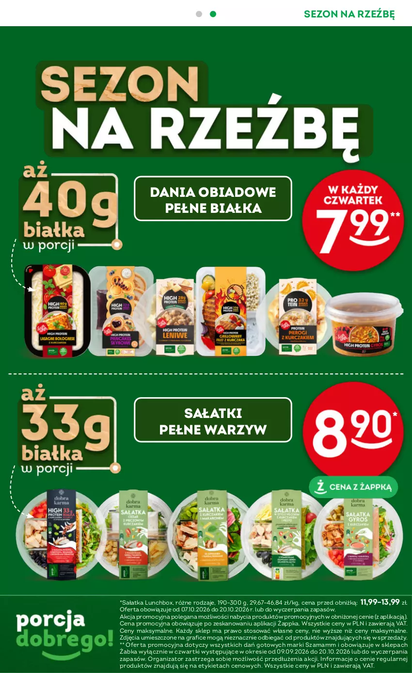 Gazetka promocyjna Żabka - gazetka-promocyjna-41-42-2026 - ważna 07.10 do 20.10.2026 - strona 11 - produkty: Gra, Sałat, Sałatka