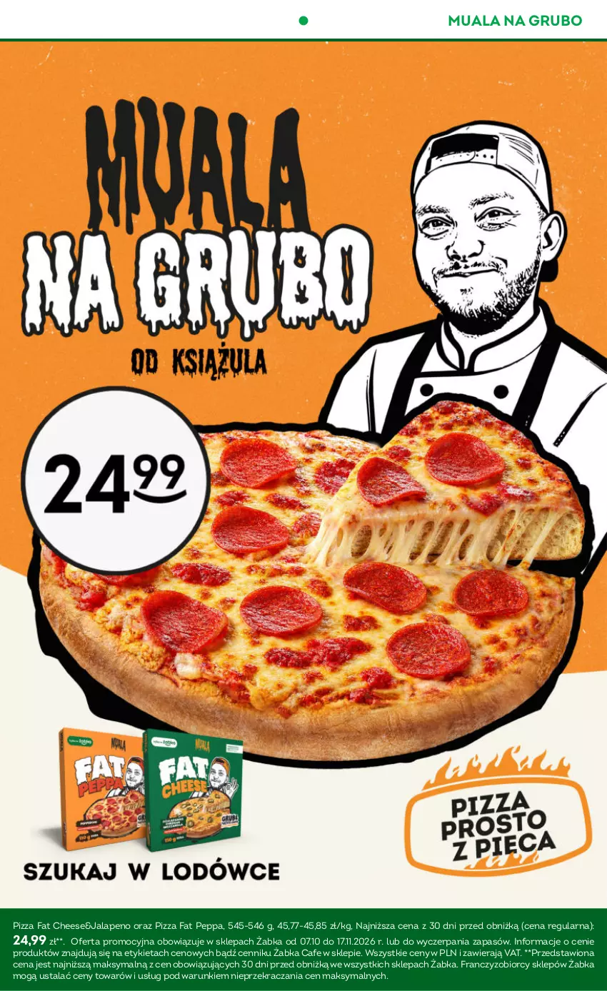 Gazetka promocyjna Żabka - gazetka-promocyjna-41-42-2026 - ważna 07.10 do 20.10.2026 - strona 12 - produkty: Fa, Pizza