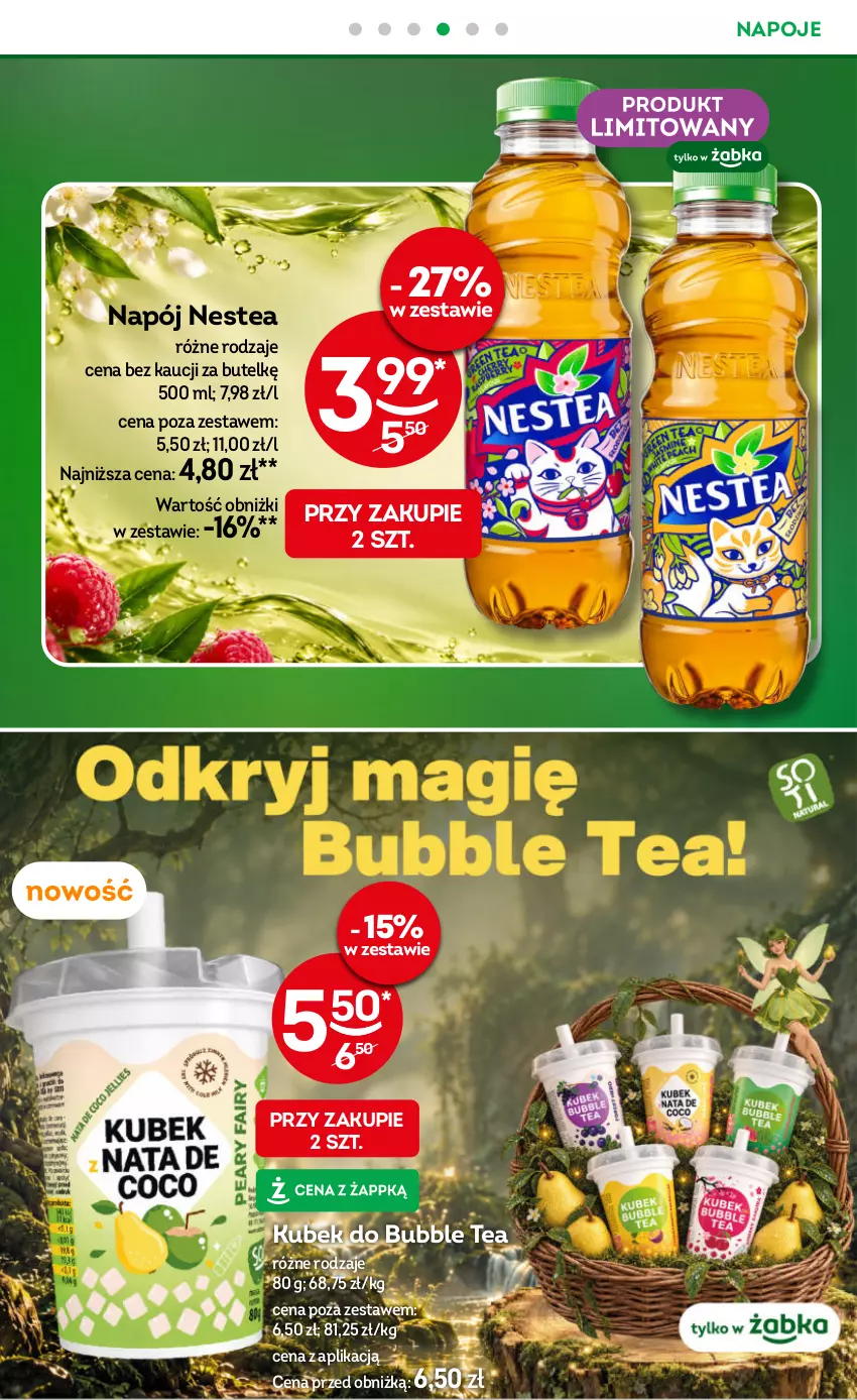 Gazetka promocyjna Żabka - gazetka-promocyjna-41-42-2026 - ważna 07.10 do 20.10.2026 - strona 23 - produkty: Kubek, Napój, Napoje, Nestea