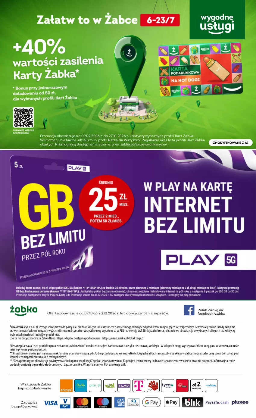 Gazetka promocyjna Żabka - gazetka-promocyjna-41-42-2026 - ważna 07.10 do 20.10.2026 - strona 80 - produkty: Dres, Fa