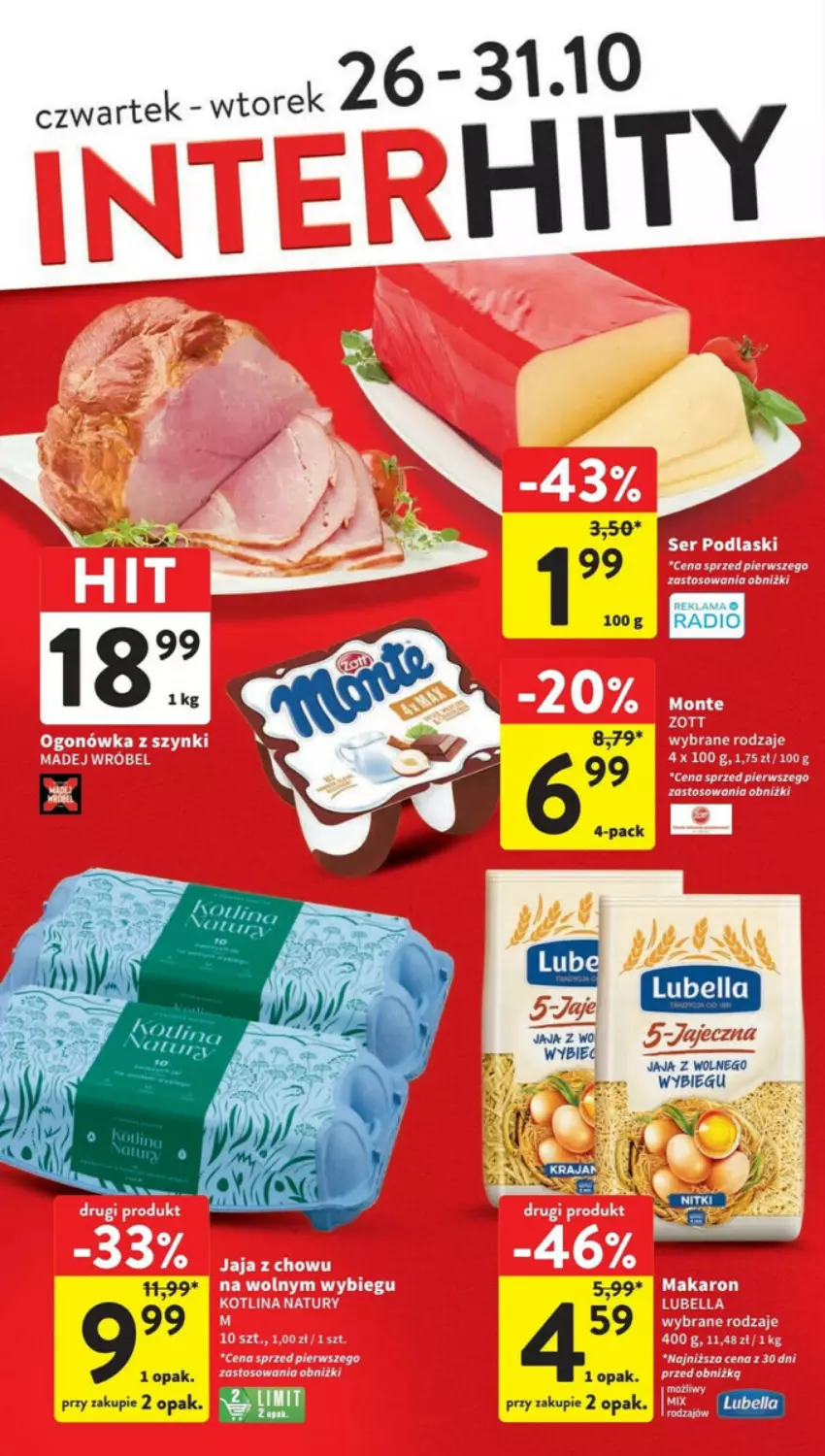 Gazetka promocyjna Intermarche - ważna 26.10 do 31.10.2023 - strona 39 - produkty: Bell, Bella, Lubella