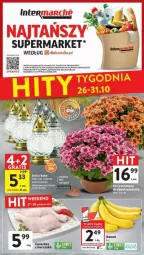 Gazetka promocyjna Intermarche - Gazetka - ważna od 31.10 do 31.10.2023 - strona 1 - produkty: Gra, Rama, Chryzantema, Tran, Znicz, Fa