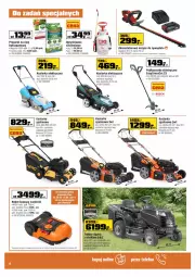 Gazetka promocyjna Obi - Gazetka OBI - Gazetka - ważna od 12.04 do 12.04.2021 - strona 8 - produkty: Sok, Noż, Gin, Gra, Nożyce, Kosz, Robot, Kasza, Kosiarka, Akumulator, Fa