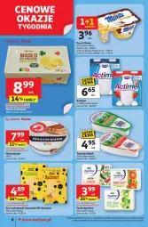 Gazetka promocyjna Auchan - LATO PEŁNE PRZYJEMNOŚCI Supermarket - Gazetka - ważna od 16.07 do 16.07.2025 - strona 6 - produkty: Ser, Por, Twaróg, Actimel, Mascarpone, Serek, Deser, Aksam, Masło, Monte, Fa