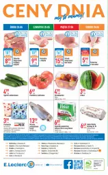 Gazetka promocyjna E Leclerc - Gazetka - ważna od 04.06 do 04.06.2022 - strona 24 - produkty: Kurczak, Papier, Miruna, Tago, Tusz, Velvet, Ręcznik, Rolki, Brzoskwinie, Arbuz, Poduszka, Lazur, Pomidory