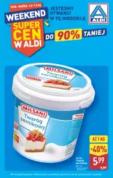 Gazetka promocyjna Aldi - Okazje na weekend - Gazetka - ważna od 13.04 do 13.04.2025 - strona 10 - produkty: Ser, Twaróg