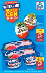 Gazetka promocyjna Aldi - Okazje na weekend - Gazetka - ważna od 13.04 do 13.04.2025 - strona 11 - produkty: Ser, Gra, Danone, Deser, Kinder