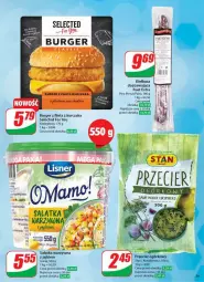 Gazetka promocyjna Dino - Gazetka - ważna od 25.03 do 25.03.2025 - strona 33 - produkty: Kurczak, Sałatka, Por, Sałatka warzywna, Sałat, Burger, Kiełbasa, Lisner, Fa