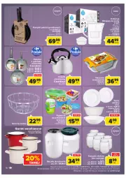 Gazetka promocyjna Carrefour - Gazetka Market - Gazetka - ważna od 24.09 do 24.09.2022 - strona 16 - produkty: Por, Gra, Dzbanek, Bell, Czajnik, Kosz, Pojemnik, Talerz, Naczynie żaroodporne, Owoce, Bella, Patelnia, Miska