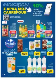 Gazetka promocyjna Carrefour - Gazetka Market - Gazetka - ważna od 24.09 do 24.09.2022 - strona 4 - produkty: Sok pomarańczowy, Domestos, Sok, Kawa ziarnista, Ananas, Kawa, Chrupki, Montmartre, Przysnacki, Płyn do wc, Kubuś, Woda