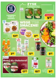 Gazetka promocyjna Carrefour - Gazetka Market - Gazetka - ważna od 24.09 do 24.09.2022 - strona 5 - produkty: Hummus, Por, Mus, Optima Cardio, Napój roślinny, Sante, Optima, Margaryna, Tymbark, Vegeta, Grill, Napój, Danie gotowe, Fa