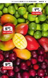 Gazetka promocyjna Netto - Od Czwartku - Gazetka - ważna od 26.06 do 26.06.2024 - strona 5 - produkty: Limonka, Mango