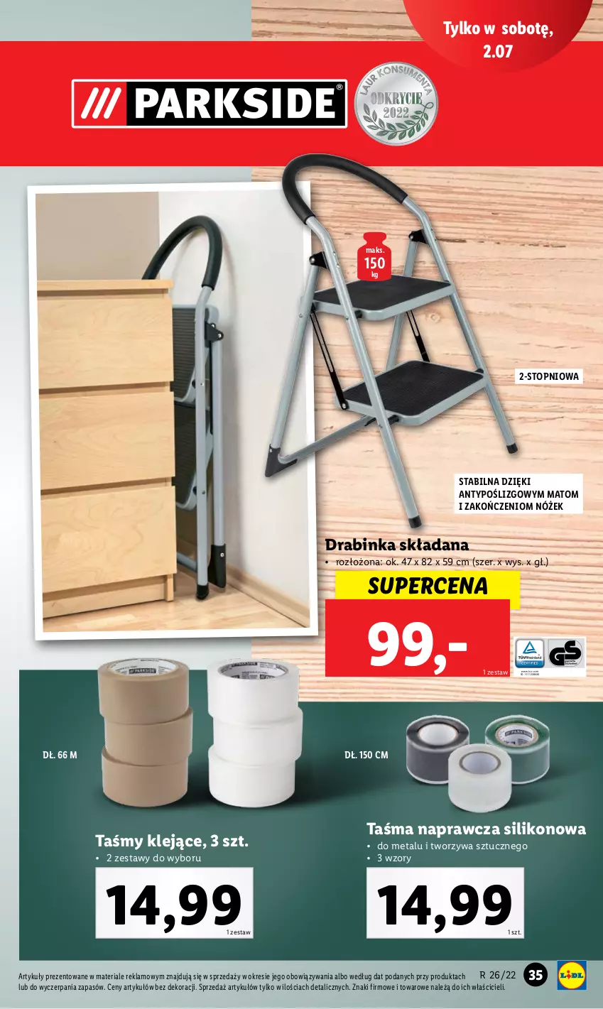 Gazetka promocyjna Lidl - GAZETKA - ważna 27.06 do 02.07.2022 - strona 41 - produkty: Inka, Klej, Taśma naprawcza, Top