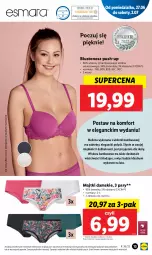 Gazetka promocyjna Lidl - GAZETKA - Gazetka - ważna od 02.07 do 02.07.2022 - strona 13 - produkty: Majtki, Biustonosz, Bielizna