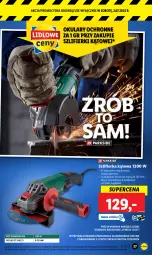 Gazetka promocyjna Lidl - GAZETKA - Gazetka - ważna od 02.07 do 02.07.2022 - strona 43 - produkty: Okulary ochronne, Top, Szlifierka kątowa, Szlifierka