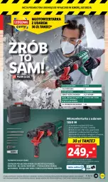 Gazetka promocyjna Lidl - GAZETKA - Gazetka - ważna od 02.07 do 02.07.2022 - strona 45 - produkty: Gra, Wiertarka, Tarka, Młot, Młotowiertarka