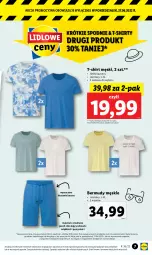 Gazetka promocyjna Lidl - GAZETKA - Gazetka - ważna od 02.07 do 02.07.2022 - strona 7 - produkty: Bermudy, T-shirt, Spodnie