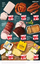 Gazetka promocyjna Kaufland - OFERTA TYGODNIA - Gazetka - ważna od 30.03 do 30.03.2021 - strona 15 - produkty: Kurczak, Polędwica, Krakus, Ser, Por, Ser tylżycki, Twaróg, Pasztet, Mlekovita, Radamer, Szynka, Sport, Twaróg półtłusty, Kabanos, Kiełbasa, Olewnik, Mleko, Kiełbasa śląska