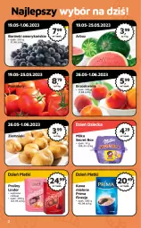 Gazetka promocyjna Odido - Gazetka - Gazetka - ważna od 01.06 do 01.06.2023 - strona 2 - produkty: Praliny, Lindor, Kawa mielona, Kawa, Ziemniaki, Prima, Brzoskwinie, Arbuz, Pomidory, Milka