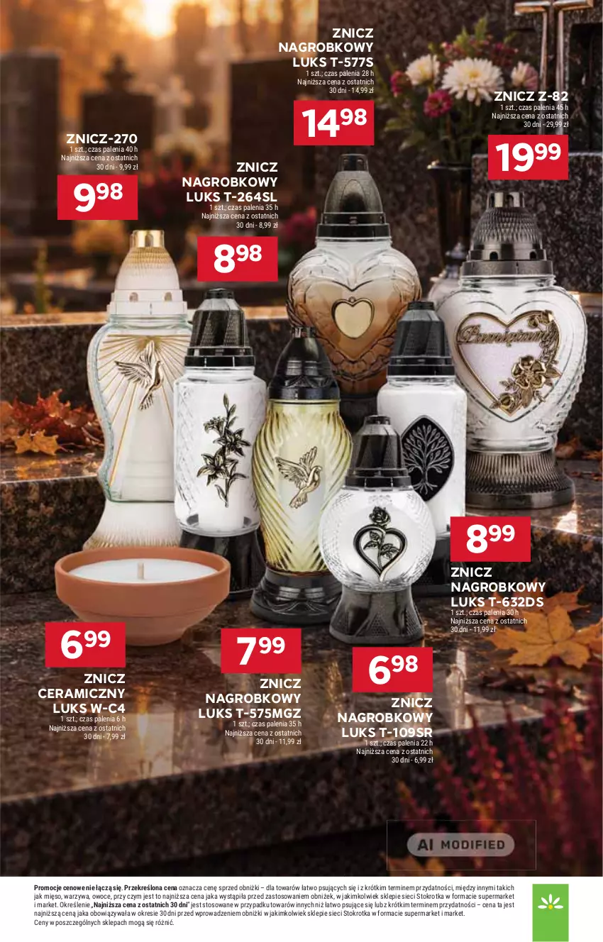 Gazetka promocyjna Stokrotka - Market - ważna 17.09 do 23.09.2026 - strona 31 - produkty: HP, Znicz