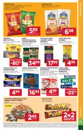 Gazetka promocyjna Stokrotka - Market - Gazetka - ważna od 23.09 do 23.09.2026 - strona 21 - produkty: Ciastka, Warzywa, Kawa rozpuszczalna, Gra, Cukier, Dr Gerard, Chipsy, Kawa mielona, Kawa, Jacobs Krönung, Wawel, Lion, Optima, Lipton, Orbit, Delicje, Baton, Owoce, Cukierki, Jacobs, Woseba, Herbata, Lay’s, Mięso, Kokos