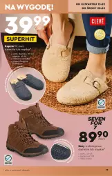 Gazetka promocyjna Biedronka - Gazetka - ważna od 24.02 do 24.02.2024 - strona 19 - produkty: Kapcie, Buty