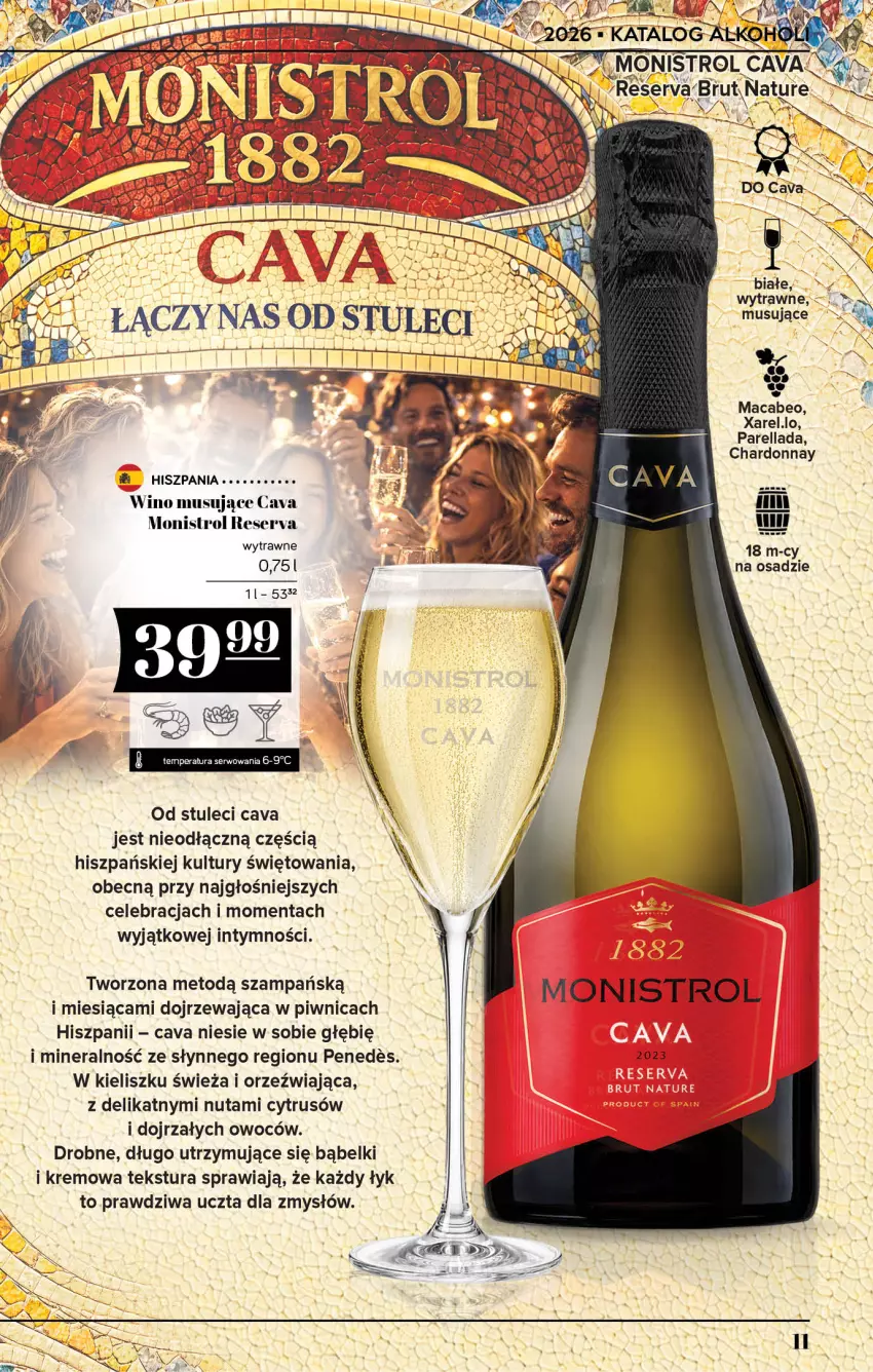 Gazetka promocyjna PoloMarket - Katalog alkoholi 17/2026 - ważna 10.09 do 23.09.2026 - strona 11 - produkty: Chardonnay, Mus, Ser, Słynne, Wino, Wino musujące