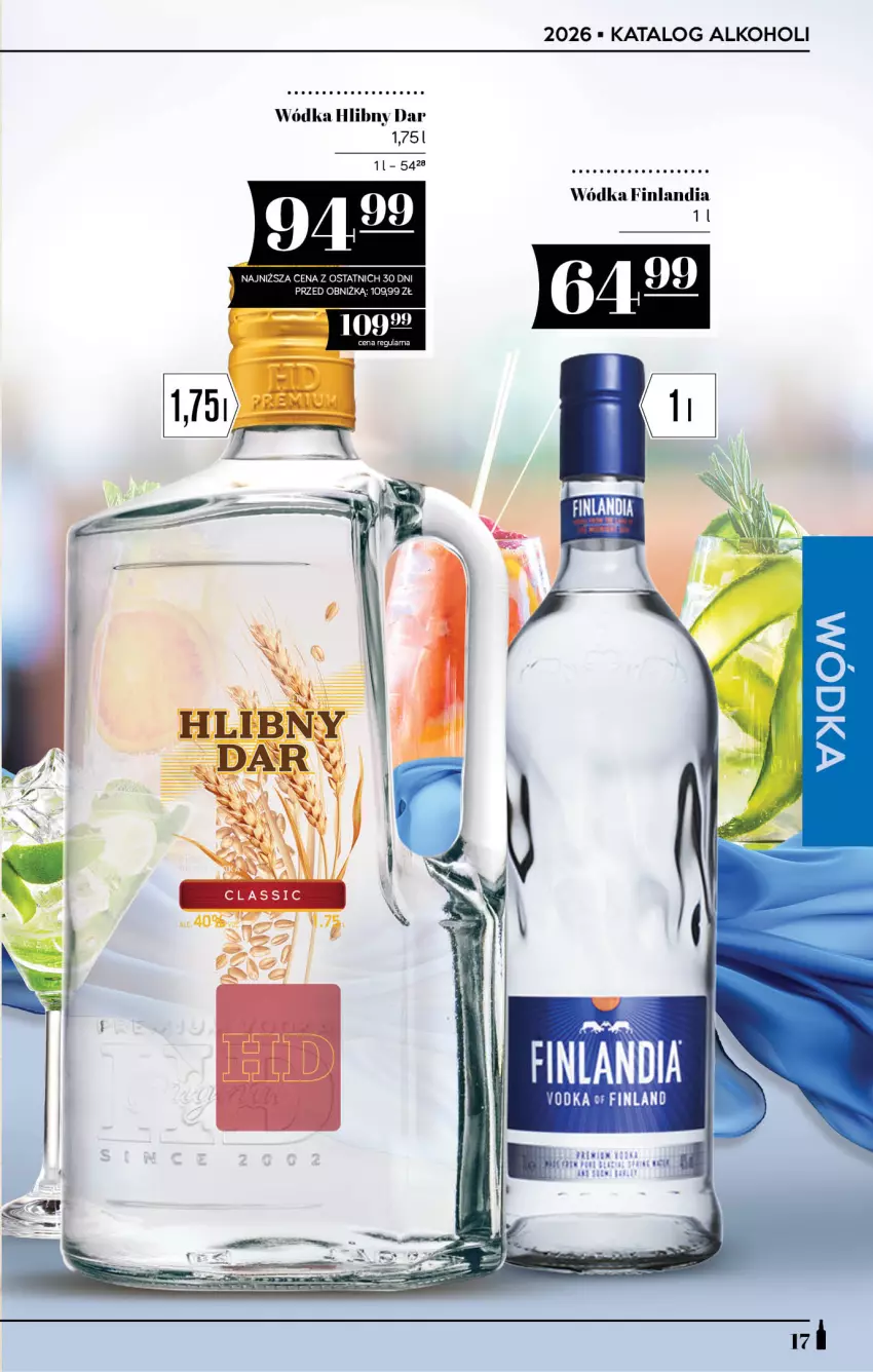 Gazetka promocyjna PoloMarket - Katalog alkoholi 17/2026 - ważna 10.09 do 23.09.2026 - strona 17 - produkty: Finlandia, Wódka