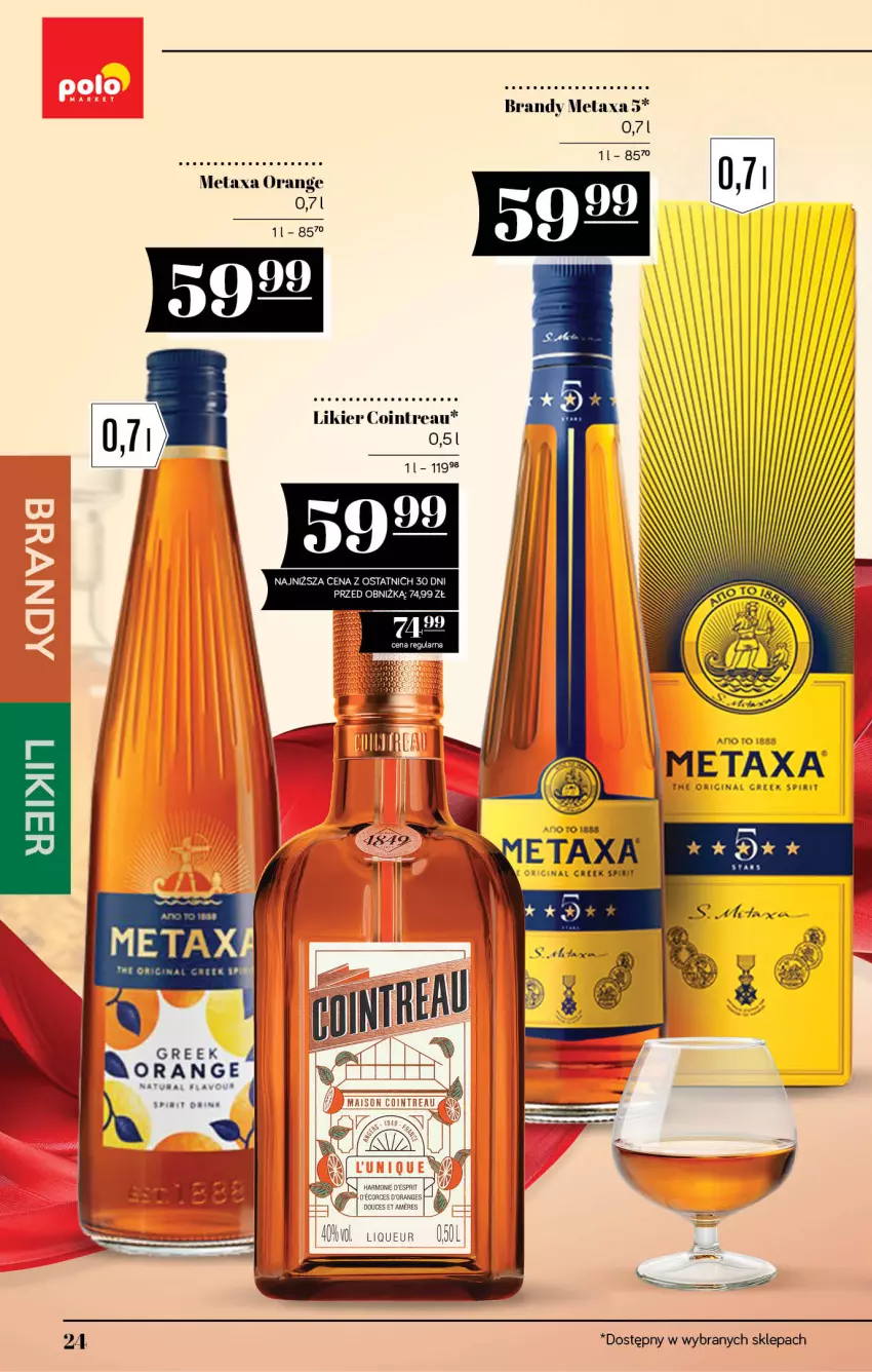 Gazetka promocyjna PoloMarket - Katalog alkoholi 17/2026 - ważna 10.09 do 23.09.2026 - strona 24 - produkty: Brandy, Gin, Likier, Metaxa