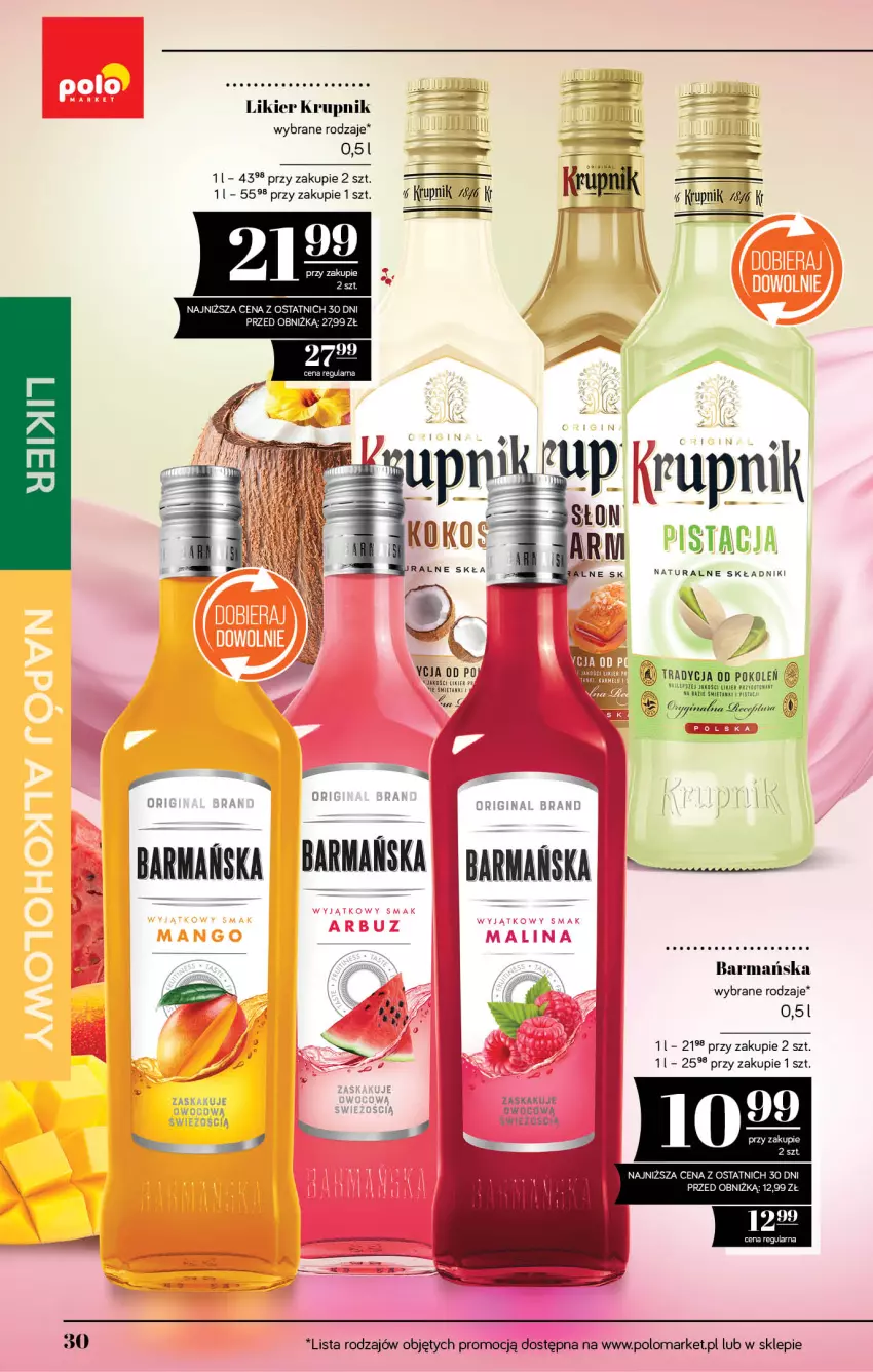 Gazetka promocyjna PoloMarket - Katalog alkoholi 17/2026 - ważna 10.09 do 23.09.2026 - strona 30 - produkty: Krupnik, Likier