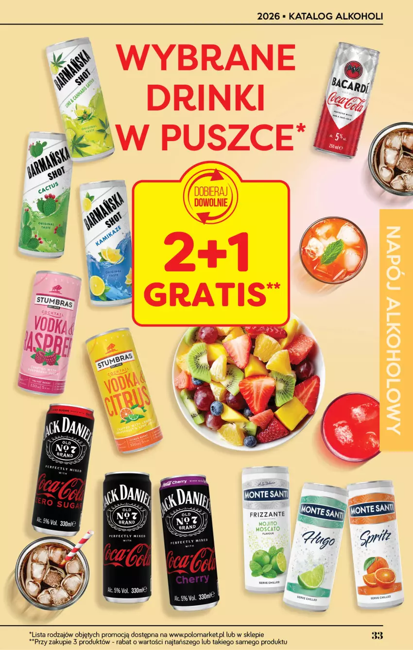 Gazetka promocyjna PoloMarket - Katalog alkoholi 17/2026 - ważna 10.09 do 23.09.2026 - strona 33 - produkty: Monte, Monte Santi, Ser