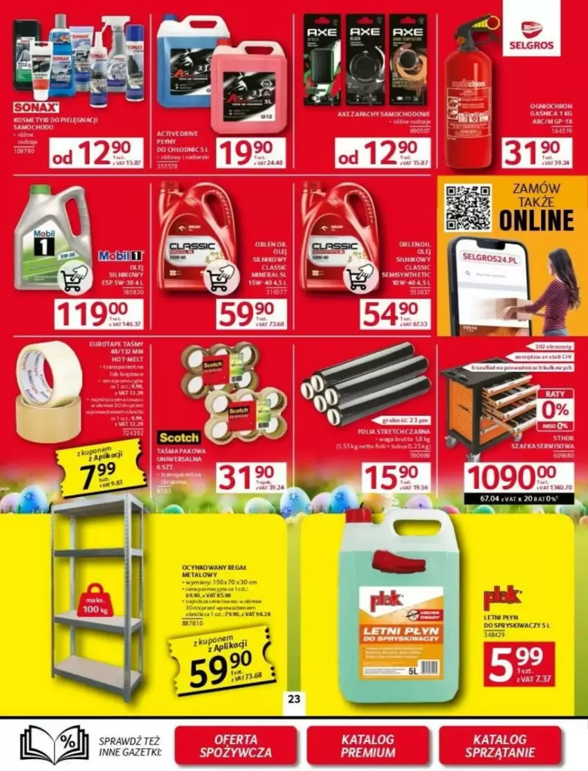 Gazetka promocyjna Selgros - ważna 10.04 do 23.04.2025 - strona 18 - produkty: Fa, Jaja, Regał, Regał metalowy