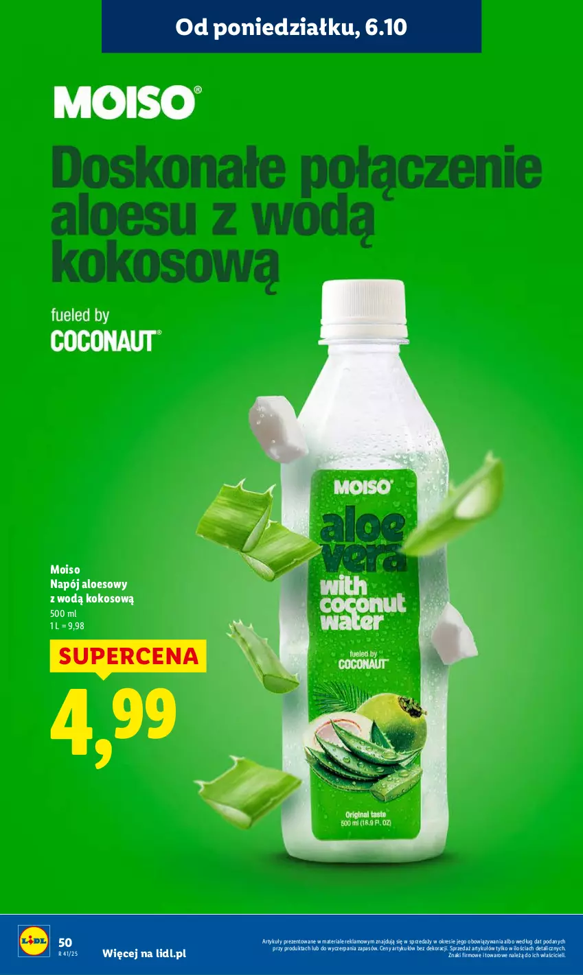Gazetka promocyjna Lidl - GAZETKA - ważna 06.10 do 08.10.2025 - strona 52 - produkty: Kokos, Napój