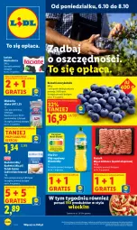 Gazetka promocyjna Lidl - GAZETKA - Gazetka - ważna od 08.10 do 08.10.2025 - strona 1 - produkty: Mięso mielone, Mięso mielone z łopatki wieprzowej, Gra, Cukier, Kuchnia, Mlekovita, Wazon, Olej rzepakowy, Masło, Olej, Mięso, Mleko