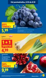 Gazetka promocyjna Lidl - GAZETKA - Gazetka - ważna od 08.10 do 08.10.2025 - strona 17 - produkty: Por, Gra, Granat, Winogrona, Wino