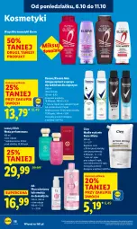 Gazetka promocyjna Lidl - GAZETKA - Gazetka - ważna od 08.10 do 08.10.2025 - strona 60 - produkty: Woda perfumowana, Makijaż, Mydło w płynie, Elseve, Emulsja, Rexona, Płyn micelarny, Perfum, Mydło, Woda, Antyperspirant, Mleko